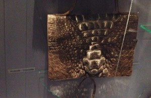 Crocodile purse