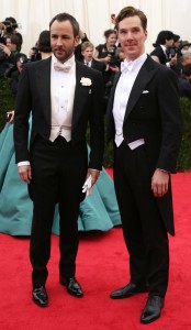 Tom Ford and Benedict Cumberbatch in RL